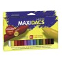 Ceras de colores Alpino Maxidacs Multicolor (24 Unidades)