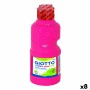 Témpera Giotto Fluo Rosa 250 ml (8 Unidades)