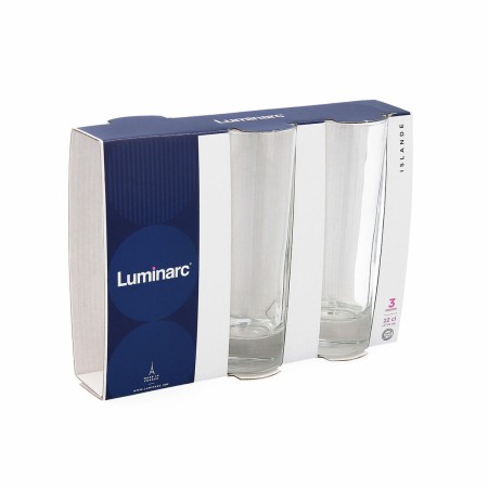 Verre Luminarc Islande Transparent verre 3 Unités (22 cl)