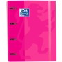 Carpeta de anillas Oxford Classic Fucsia A4+ (4 Unidades)