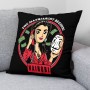 Housse de coussin La casa de papel Chibi Eng A Noir 45 x 45 cm