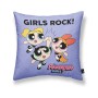 Funda de cojín Powerpuff Girls Girls Rock A Lila 45 x 45 cm