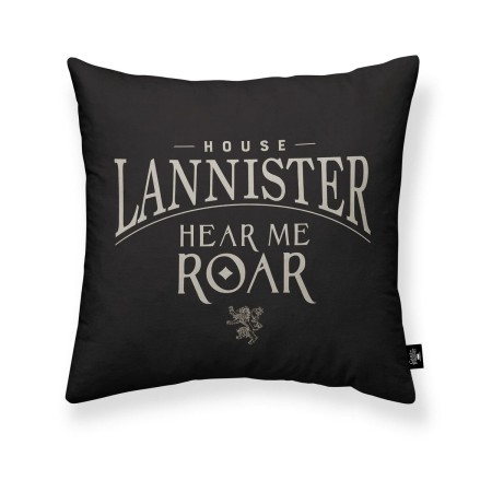 Housse de coussin Game of Thrones Lannister A Noir 45 x 45 cm