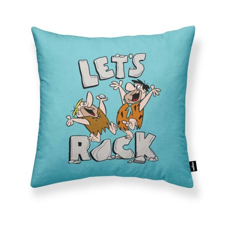 Housse de coussin The Flintstones Let's Rock A 45 x 45 cm