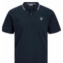 Polo à manches courtes homme Jack & Jones JCOHASS LOGO 12252395 Blue marine