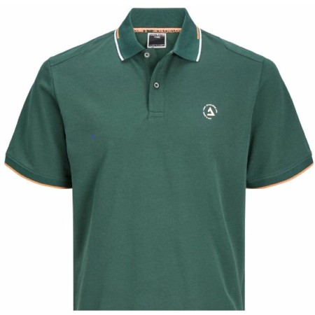 Polo à manches courtes homme Jack & Jones JCOHASS LOGO 12252395 Vert