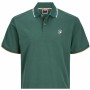 Polo à manches courtes homme Jack & Jones JCOHASS LOGO 12252395 Vert