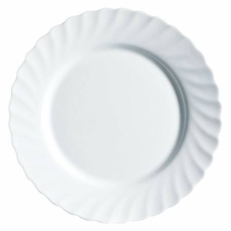 Assiette plate Luminarc Trianon Blanc verre (Ø 24,5 cm)