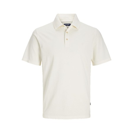 Polo à manches courtes homme Jack & Jones JPRBLUWILLIAM 12257315 Blanc