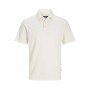 Polo à manches courtes homme Jack & Jones JPRBLUWILLIAM 12257315 Blanc