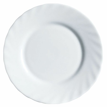 Assiette à dessert Luminarc Trianon Blanc verre (Ø 19,5 cm)