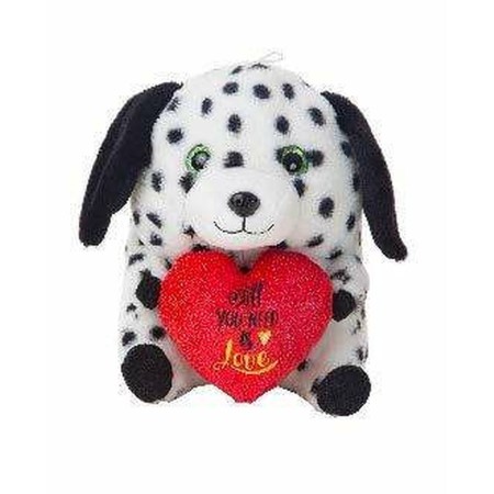 Jouet Peluche Creaciones Llopis Chien Coeur 35 cm Dalmatien