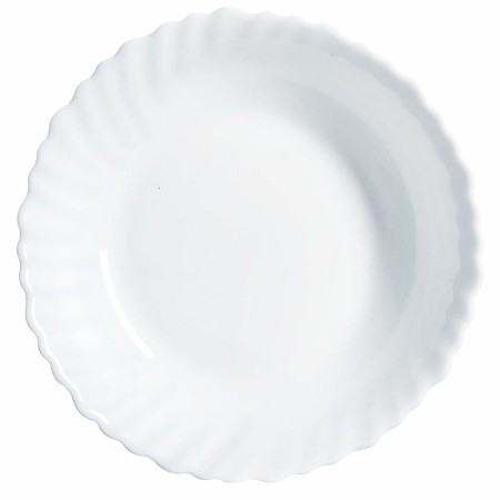 Assiette à dessert Luminarc Feston Blanc verre (Ø 18,5 cm)