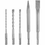 Ensemble de forets Ryobi RAKSP05 Burin Métal 5 Pièces