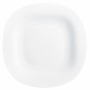 Assiette plate Luminarc Carine Blanc verre (Ø 26 cm)