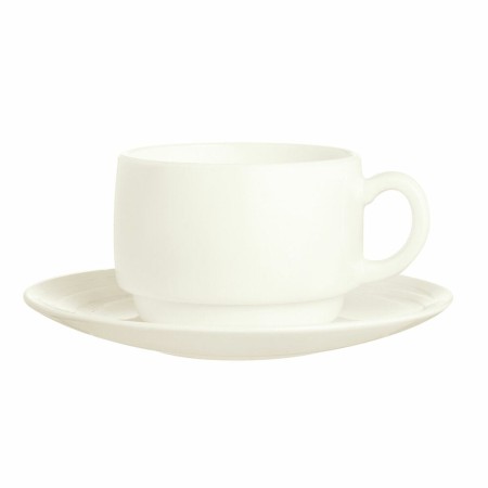 Ensemble de tasses à café Arcoroc Intensity Zenix 12 Unités Beige verre (19 cl)