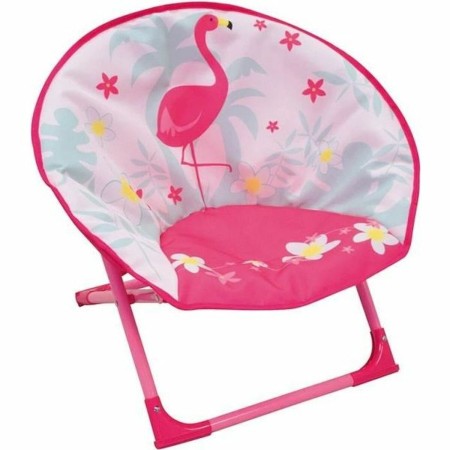 Fauteuil pour enfant Fun House 53 x 56 x 43 cm Pliable Flamant rose