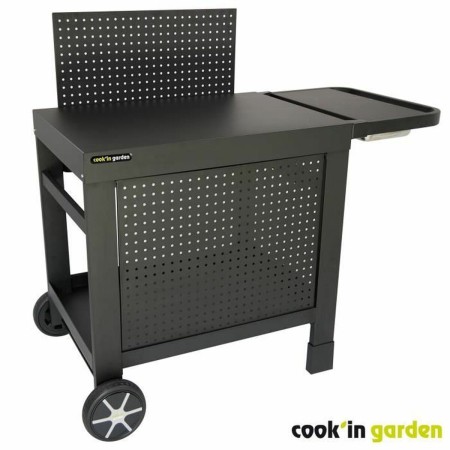 Carro de Jardín Cook'in Garden Reva 110 Premium Negro Acero 108 x 55 cm Jardín