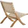 Chaise de jardin Beau Rivage Beige 75 x 73 x 60 cm Pliable 2 Unités