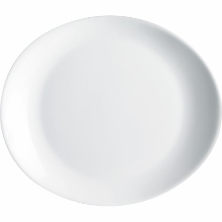 Assiette plate Luminarc Friend's Time Blanc verre (30 x 26 cm)