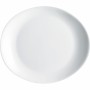 Assiette plate Luminarc Friend's Time Blanc verre (30 x 26 cm)