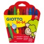 Crayons gras de couleur Giotto BE-BÉ Multicouleur (6 Unités)