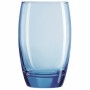 Set de Verres Arcoroc Salto Ice Blue 6 Unités Transparent verre (35 cl)