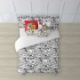 Housse de Couette Tom & Jerry B&W Blanc black 180 x 220 cm