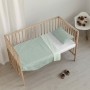 Jeu de draps Kids&Cotton Vichy Menthe 120 x 180 cm