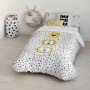 Housse de Couette Kids&Cotton Dakari Big Blanc Noir 180 x 240 cm