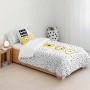 Housse de Couette Kids&Cotton Dakari Big Blanc Noir 180 x 240 cm