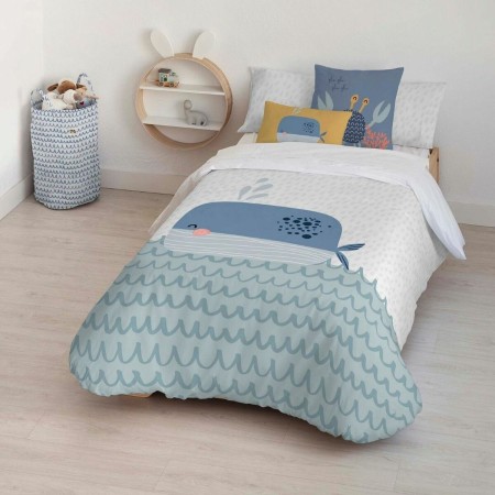 Housse de Couette Kids&Cotton Malu Big Bleu 180 x 240 cm