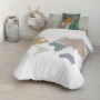 Housse de Couette Kids&Cotton Maui BIg Blanc 180 x 240 cm