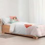 Housse de Couette Kids&Cotton Mosi Big Rose 180 x 240 cm