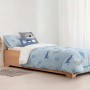 Housse de Couette Kids&Cotton Tabor Small Bleu 180 x 240 cm