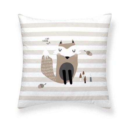 Housse de coussin Kids&Cotton Kenai A Beige 50 x 50 cm