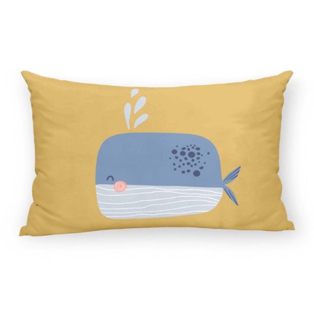 Housse de coussin Kids&Cotton Malu C Jaune 30 x 50 cm