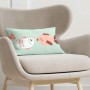 Housse de coussin Kids&Cotton Mosi C Menthe 30 x 50 cm