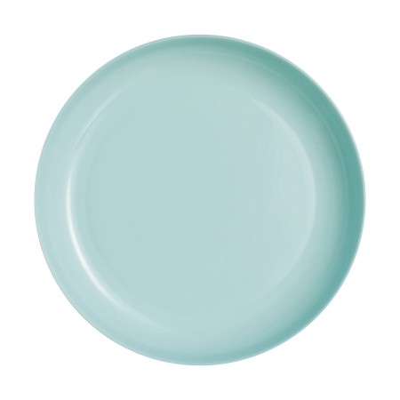 Assiette creuse Luminarc Time Turquoise verre (25 cm)