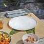 Assiette plate Luminarc Ammonite Blanc verre (Ø 26 cm)