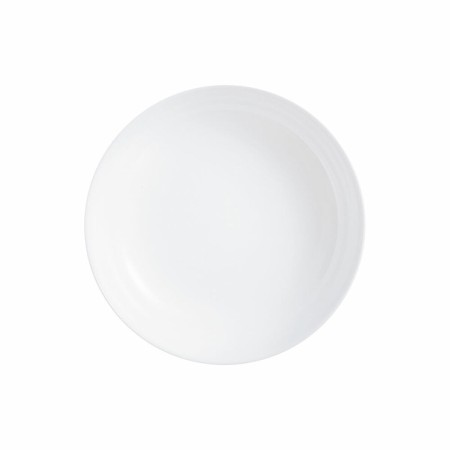 Assiette plate Luminarc Friends Time Blanc verre (Ø 17 cm)