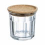 Boîte Luminarc Pure Jar Verre Transparent Liège (6 Unités) (0,42 l)