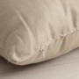 Housse de coussin Decolores liso Beige 50 x 50 cm