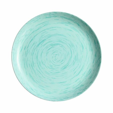 Assiette plate Luminarc Stratis Turquoise verre (Ø 25 cm)