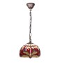 Suspension Viro Belle Rouge Bordeaux Fer 60 W 20 x 125 x 20 cm