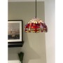 Suspension Viro Rouge Fer 60 W 30 x 30 x 30 cm