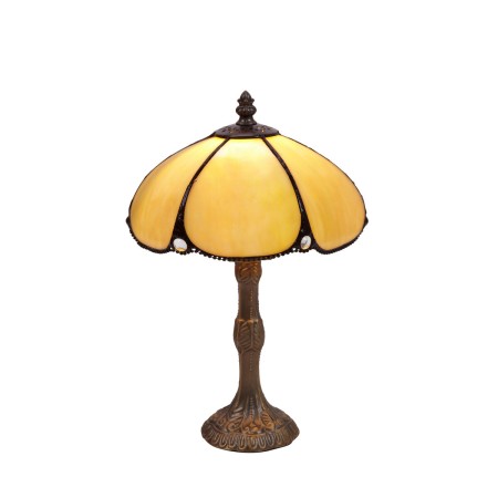 Lampe de bureau Viro Virginia Beige Zinc 60 W 30 x 50 x 30 cm