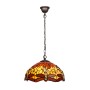 Suspension Viro Belle Amber Ambre Fer 60 W 40 x 130 x 40 cm