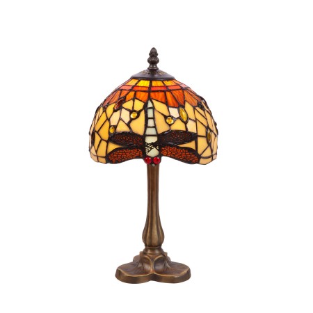 Lámpara de mesa Viro Belle Amber Ambar Zinc 60 W 20 x 37 x 20 cm