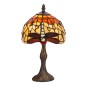 Lampe de bureau Viro Belle Amber Ambre Zinc 60 W 20 x 37 x 20 cm